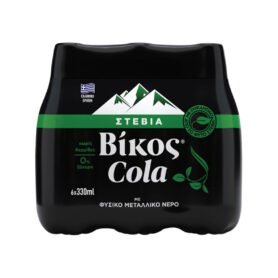 Vikos Cola Stevia (bez cukru, bez kalorií) 6 x 330 ml