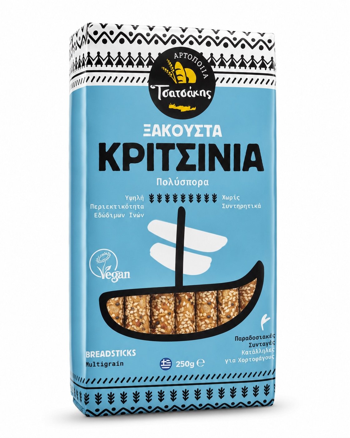 Tsatsakis Kritsinia vícezrnné tyčinky 250 g