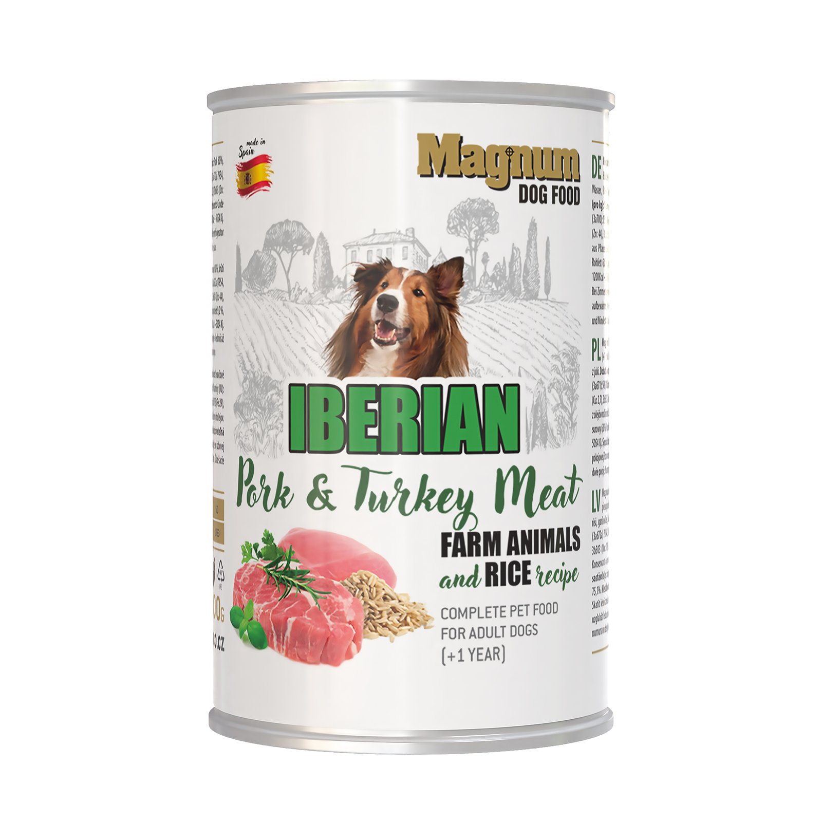 Magnum Iberian Pork & Turkey Meat Balení: 4 + 2 ZDARMA