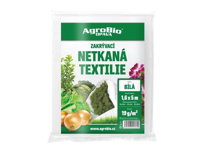 AgroBio Bílá netkaná textilie