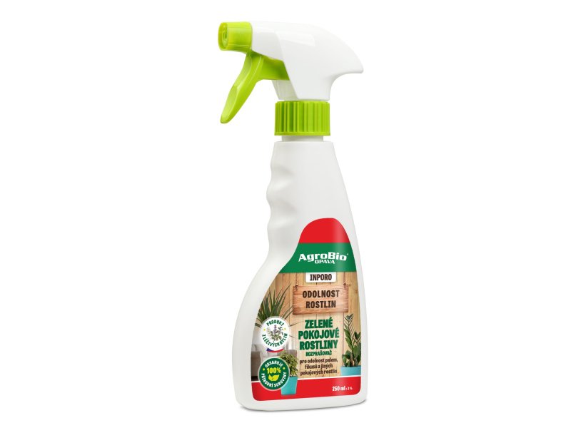 AgroBio Zelené pokojové rostliny (INPORO) 250 ml rozprašovač