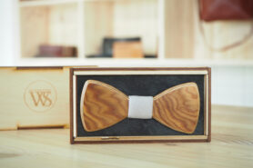 Wood Style Motýlek Kulatý Kořenice Barva středu: Šedá