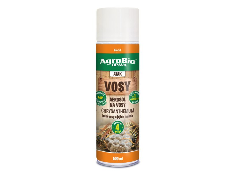 AgroBio ATAK Aerosol na vosy Chrysanthemum