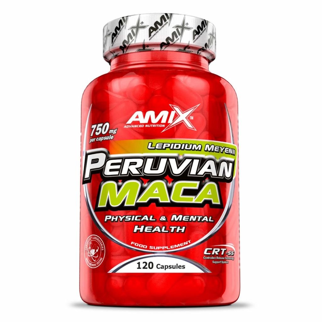 AMIX Peruvian Maca, 120 kapslí