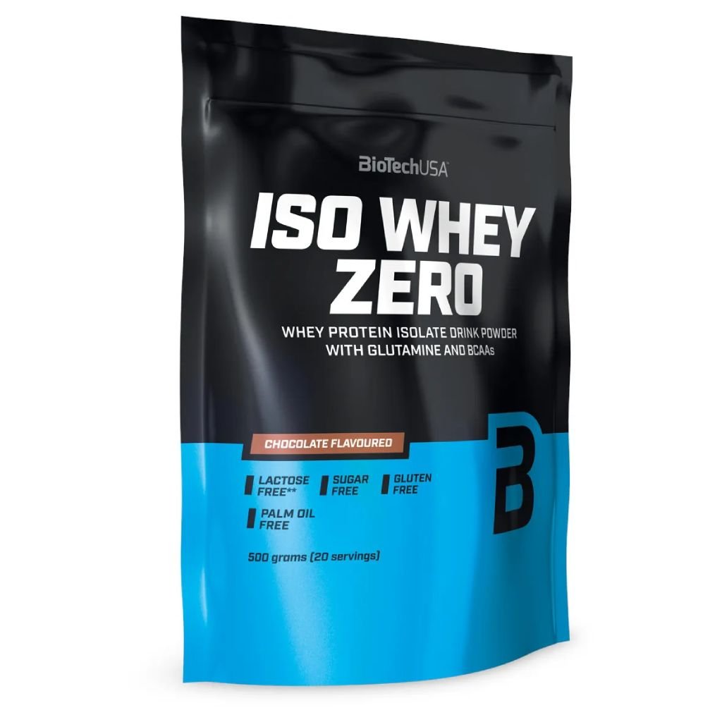 BioTech USA ISO Whey ZERO, 500 g Příchuť: Černá sušenka