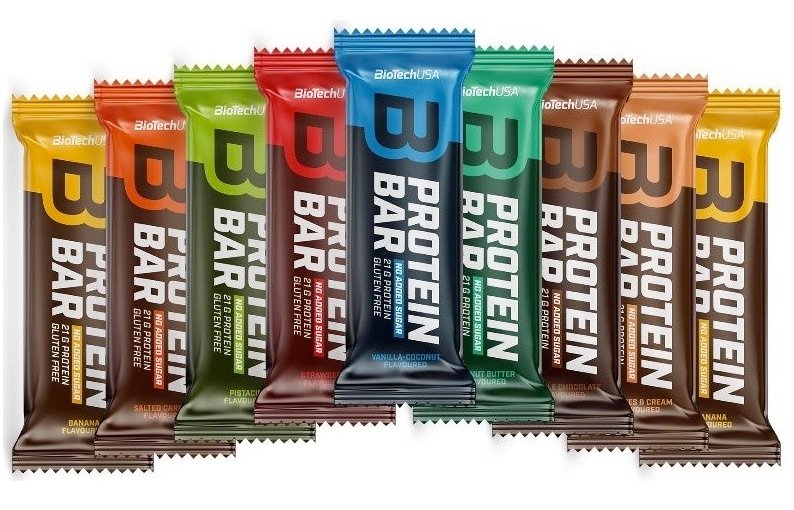 BioTech USA Protein Bar 70 g Příchuť: Jahoda