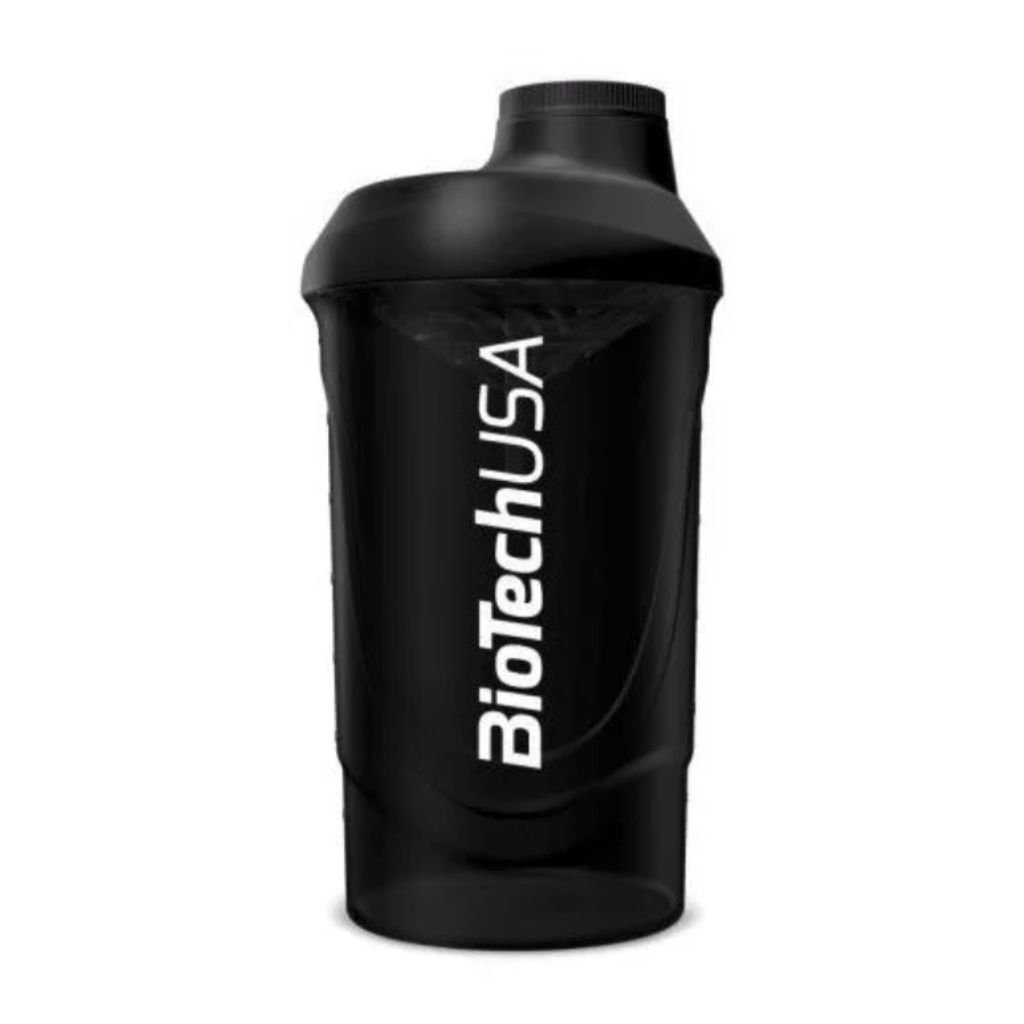 BioTech USA shaker Wave 600 ml Barva: Černá