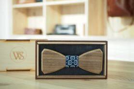 Wood Style Motýlek Hranatý WS Modrotisk Druhy dýh: Ořech americký