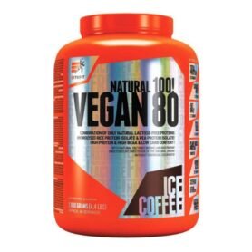 Extrifit Vegan Protein 80 2000 g Příchuť: Ledová káva