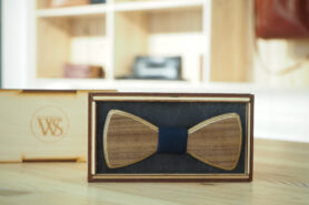 Wood Style Motýlek Kulatý Modrotisk Druhy dýh: Ořech americký