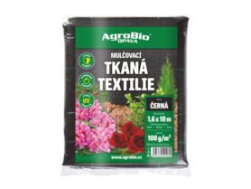 AgroBio Černá tkaná textilie 100 g/m2 1,6x10m