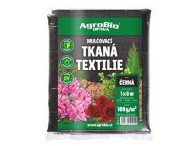 AgroBio Černá tkaná textilie 100 g/m2 1x5 m