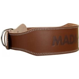 MADMAX Fitness opasek MFB246 CELOKOŽENÝ - Brown Velikost: S