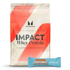 MyProtein Impact Whey Protein 1000 g Příchuť: Sušenky se smetanou