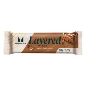 MyProtein 6 Layer Bar - šestivrstvá proteinová tyčinka 60 g Příchuť: Trojitá čokoláda