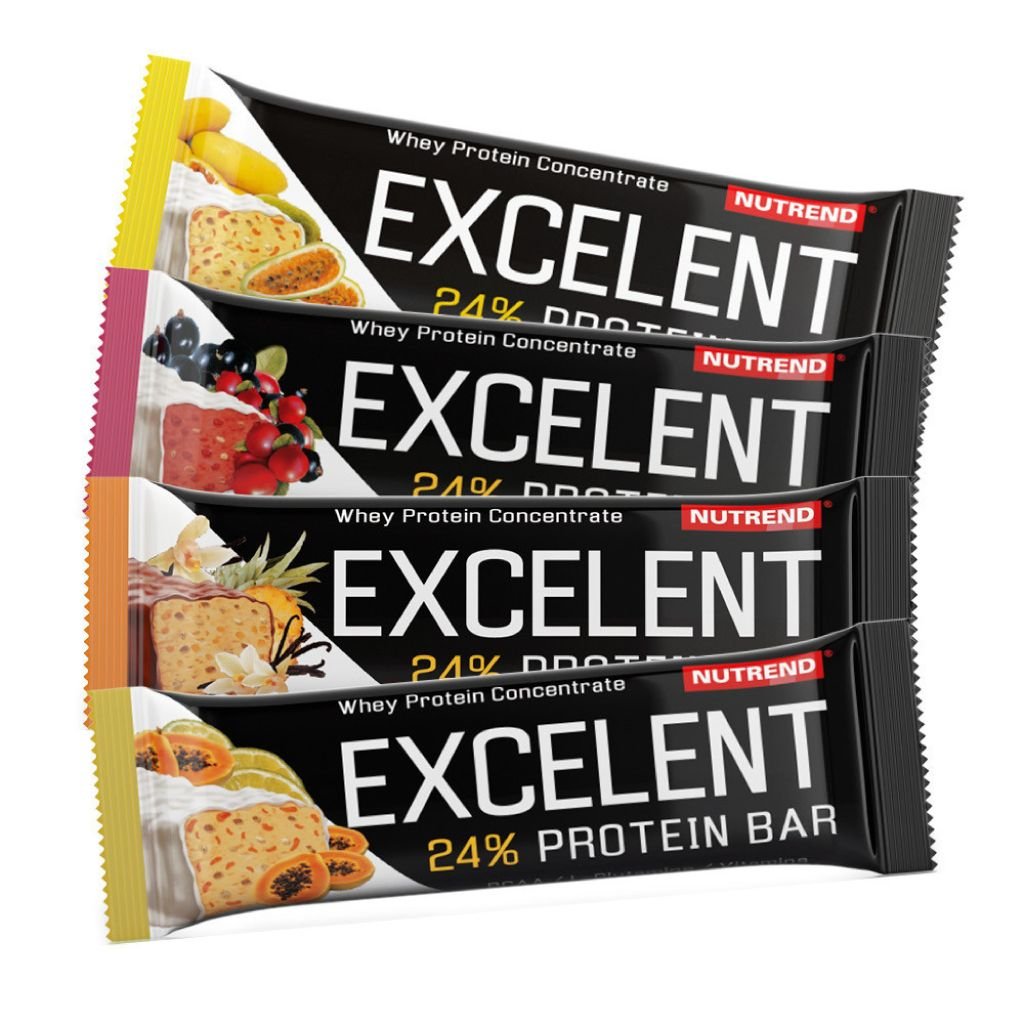 Nutrend Excelent Protein Bar 85 g Příchuť: Limetka s papájou