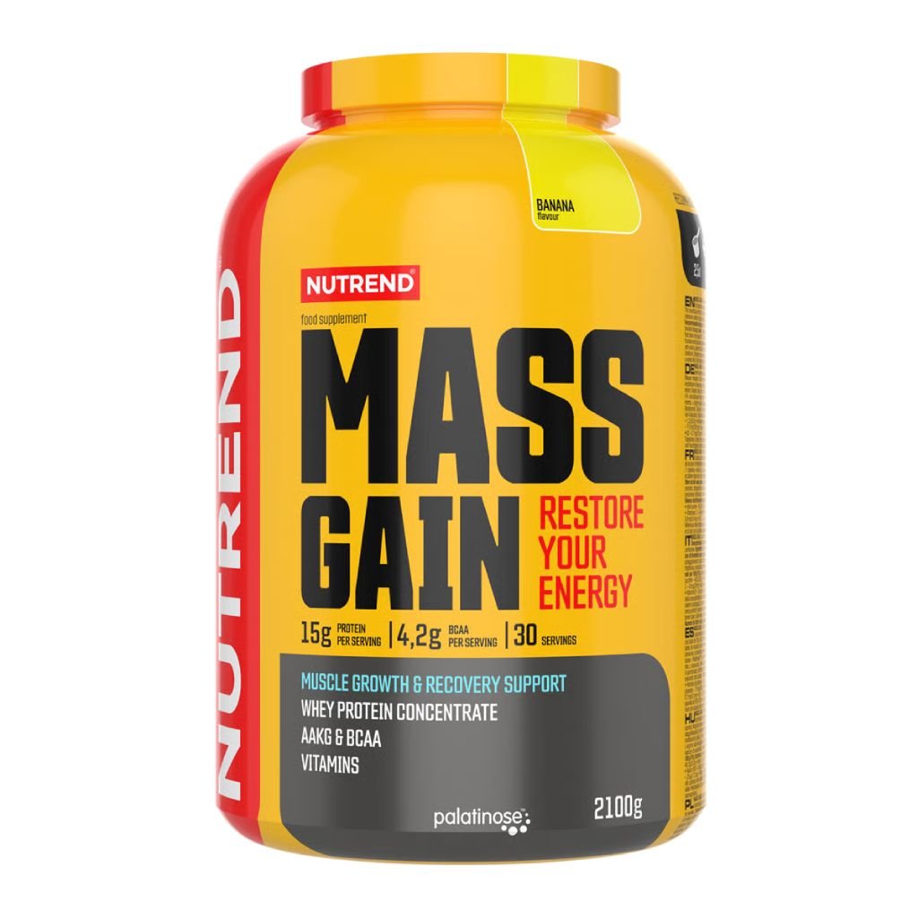 Nutrend Mass Gain 2100 g Příchuť: Vanilka