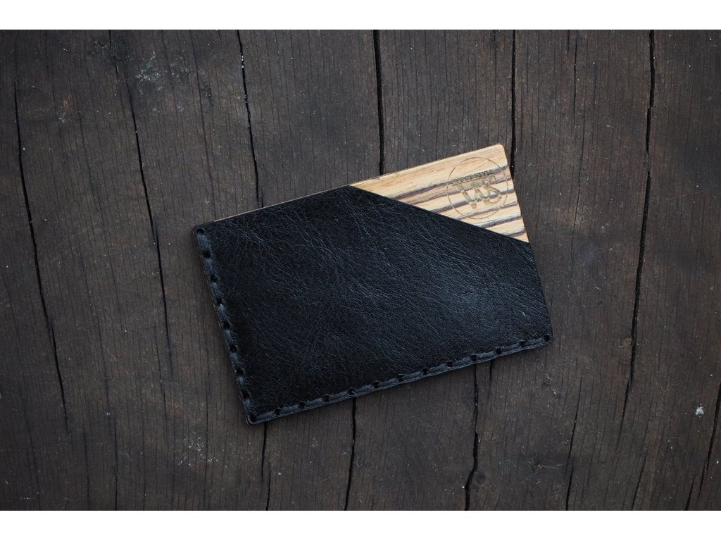 Wood Style Peněženka slim Zebráno