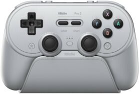 8BitDo Pro 3 Bluetooth Gamepad - Gray - Nintendo Switch / PC