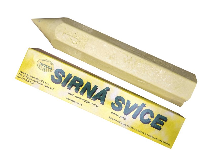 AgroBio Sirná svíce 1 ks