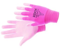 AgroBio Rukavice PRETTY PINK 1 pár velikost 7