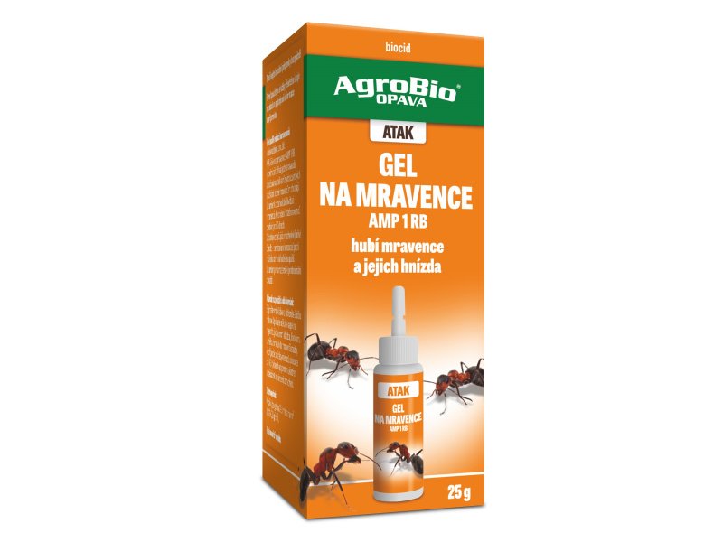 AgroBio ATAK Gel na mravence AMP
