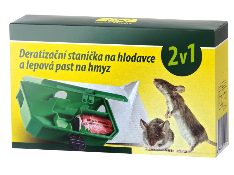 AgroBio PM Deratizační stanička 2v1