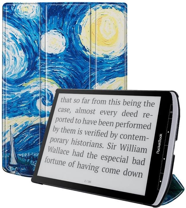 B-SAFE Stand 1326, pouzdro pro PocketBook InkPad X, Gogh