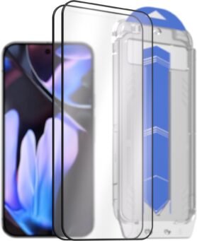 AlzaGuard 2.5D Glass EasyFit DustFree 2 Pack pro Google Pixel 9 Pro XL s instalačním rámečkem