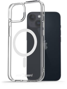 AlzaGuard Crystal Clear TPU Case Compatible with Magsafe pro iPhone 14