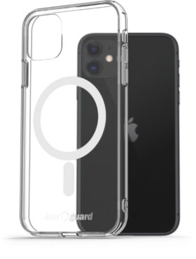 AlzaGuard Crystal Clear TPU Case Compatible with Magsafe pro iPhone 11