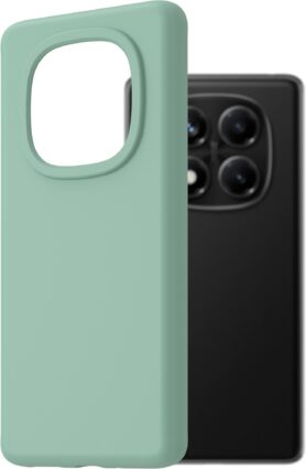 AlzaGuard Premium Silicone Case pro Xiaomi Redmi Note 14 Pro 4G světle zelený