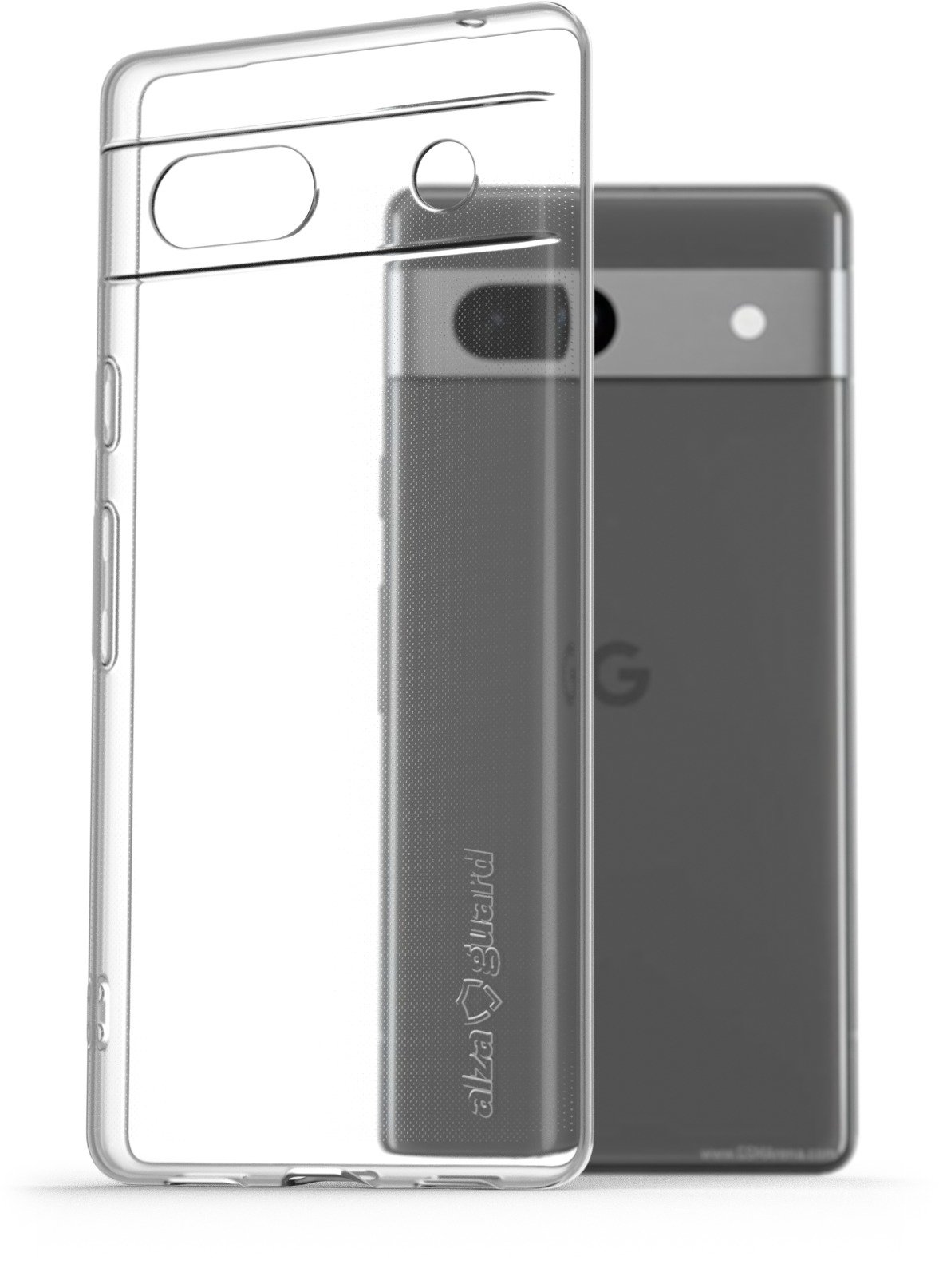 AlzaGuard Crystal Clear TPU Case pro Google Pixel 7a 5G čirý