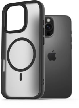 AlzaGuard Matte Case Compatible with Magsafe pro iPhone 16 Pro černý