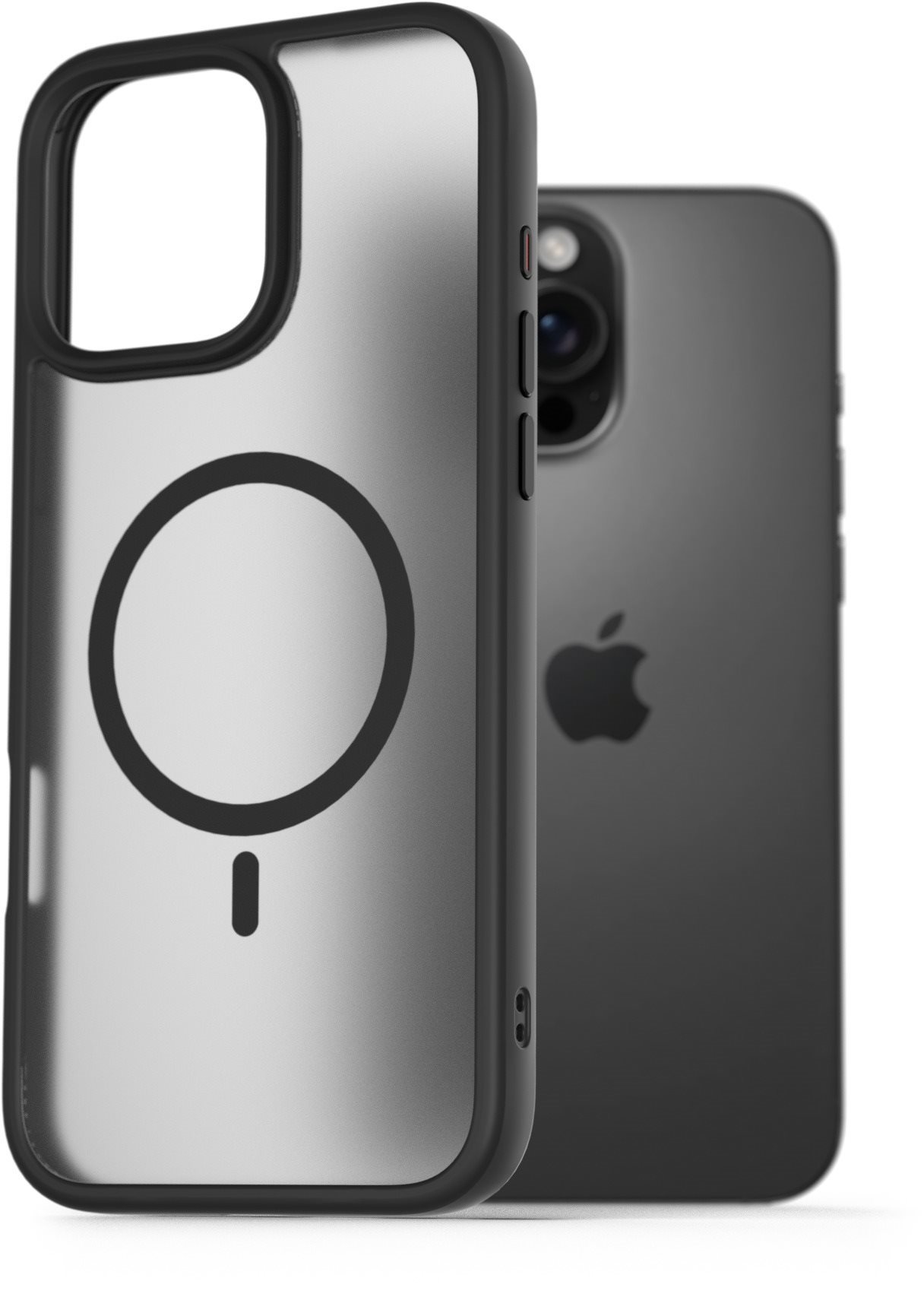 AlzaGuard Matte Case Compatible with Magsafe pro iPhone 16 Pro Max černý