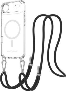 AlzaGuard Luxe Detach Lanyard Case Compatible with MagSafe pro iPhone Air černý
