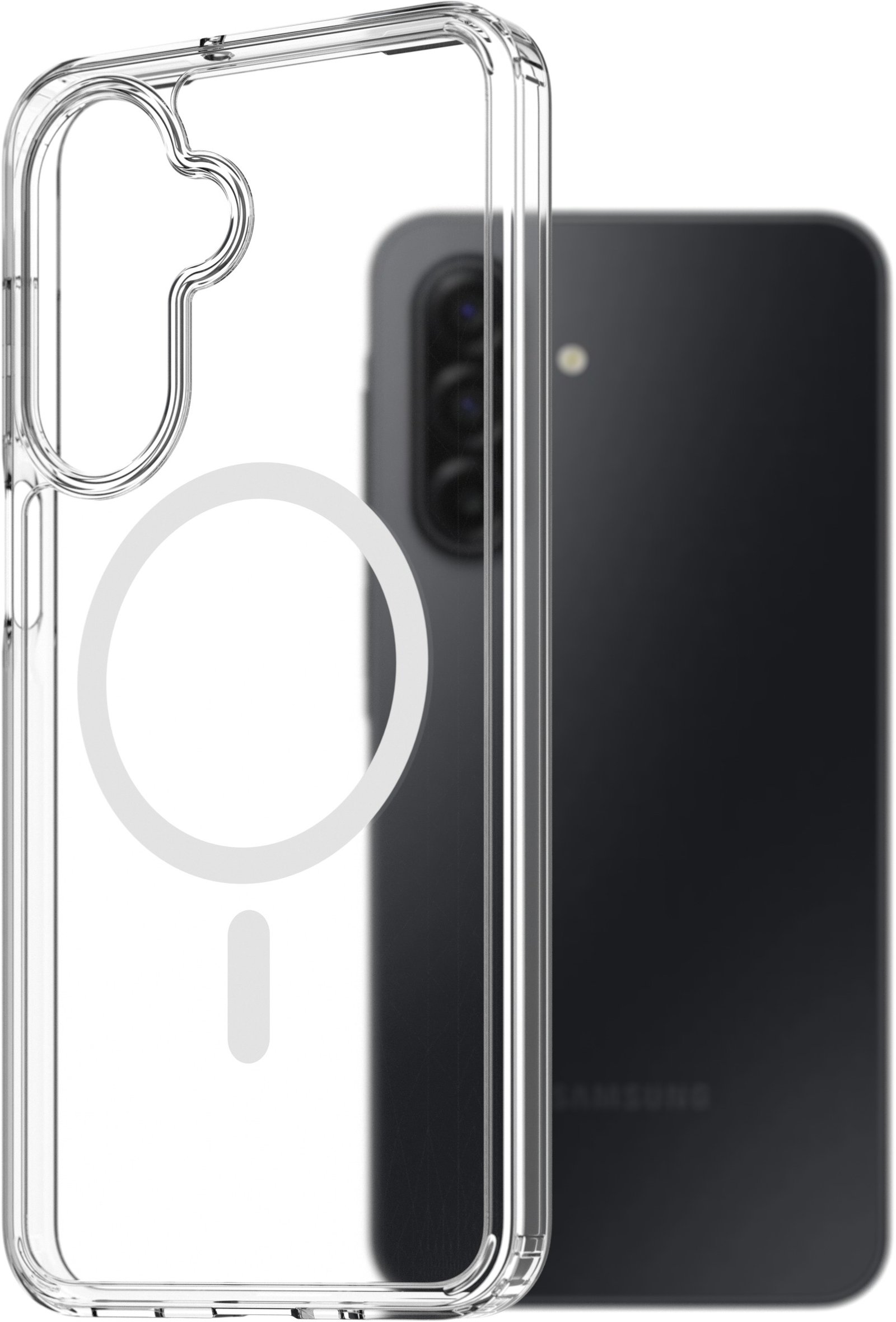 AlzaGuard Crystal Clear TPU Case Compatible with Magsafe pro Samsung Galaxy A17