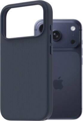 AlzaGuard TechWoven Case Compatible with Magsafe pro iPhone 17 Pro - modrý