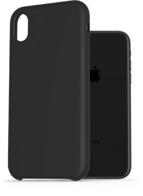 AlzaGuard Premium Liquid Silicone Case pro iPhone Xr černé