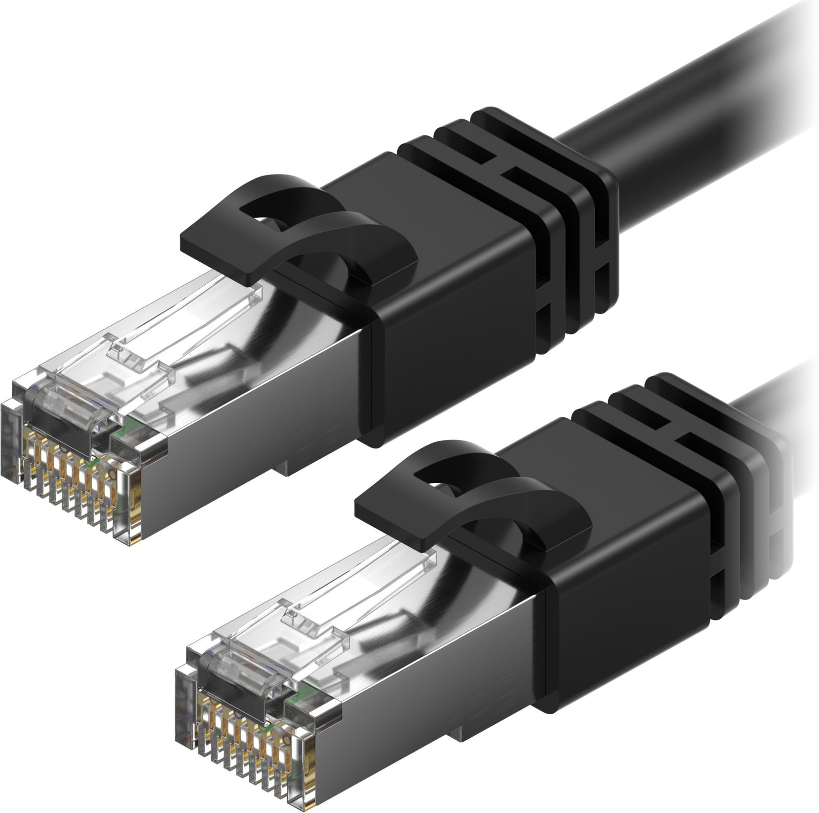 AlzaPower Patch CAT7 S/FTP 2m černý