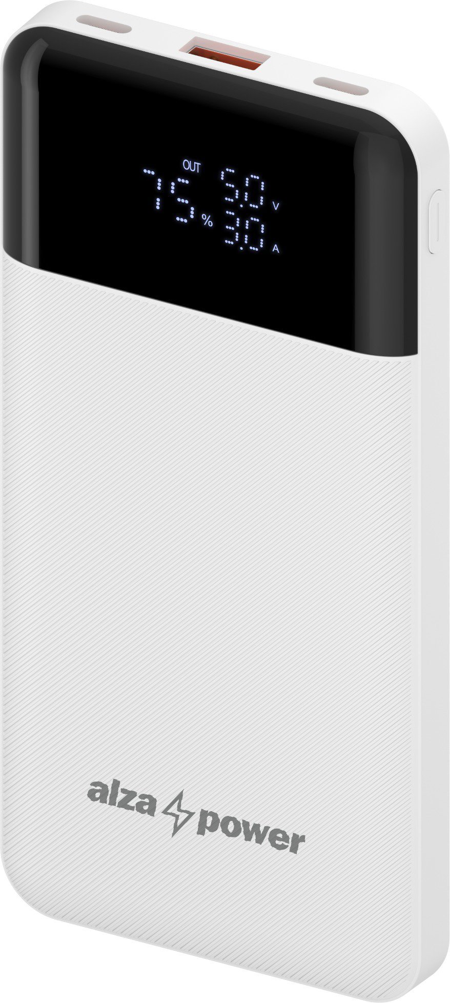 AlzaPower Parade Gen2 10000mAh Power Delivery (22,5W) bílá