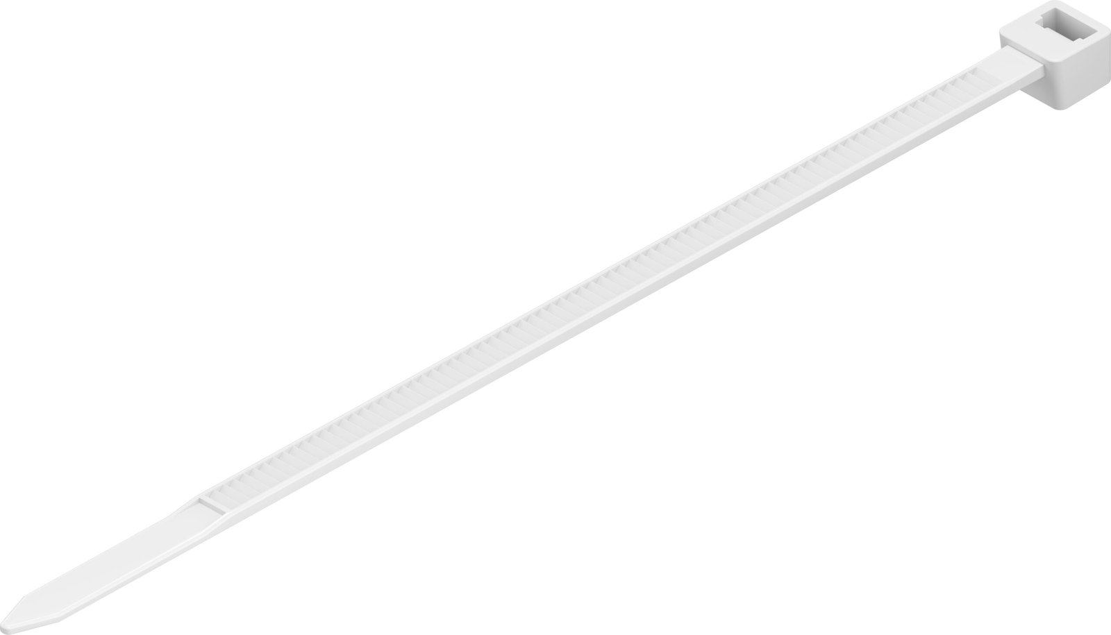 AlzaTools Stahovací páska 4,8x200mm (100ks) bílá