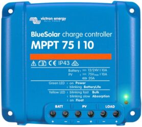 Victron MPPT regulátor BlueSolar 75/10