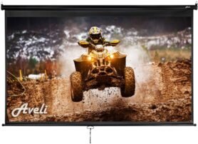 AVELI, roleta, 120", (16:9), černý tubus