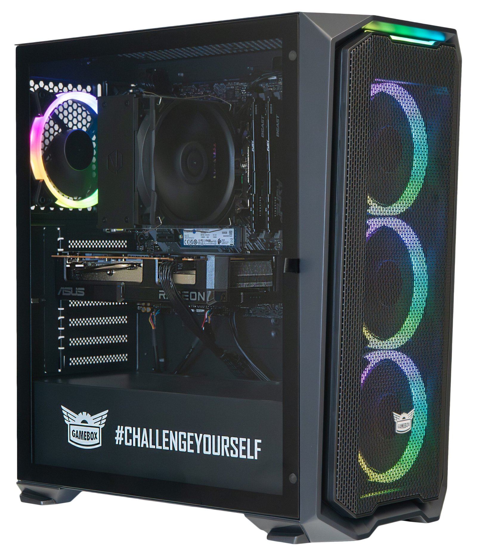 AlzaPC GameBox Core - R5 / RX7600 / 16GB RAM / 500GB SSD / Bez OS