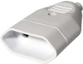 Bachmann Konektor síťový 250 V / 2,5 A, samice, CEE 7 / 16, na kabel, bílý (900.005)