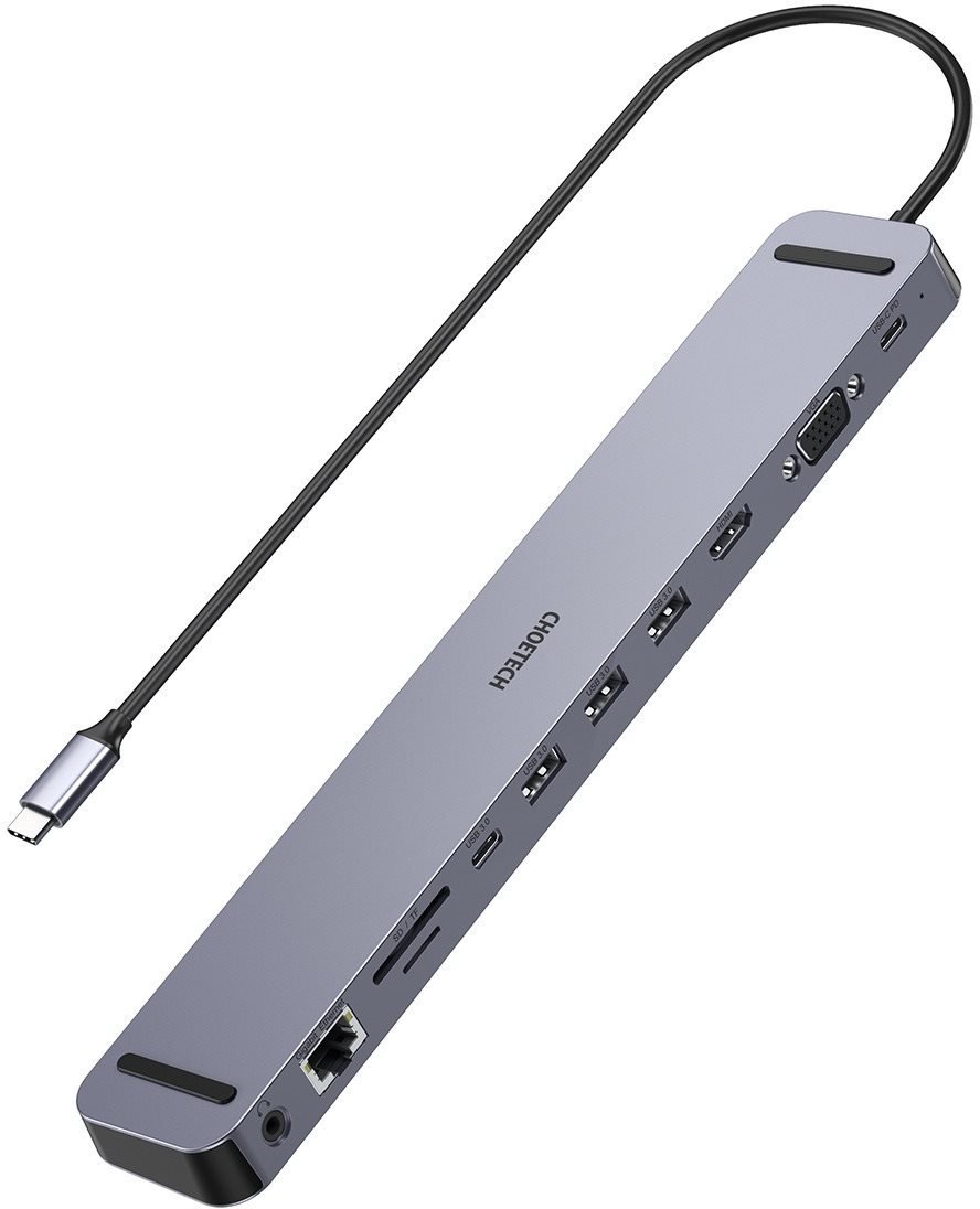 ChoeTech 11-in-1 USB-C Multiport Docking Station