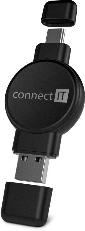 Connect IT WatchTravelCharge bezdrátová ČERNÁ