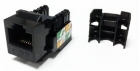 Datacom  RJ45 UTP CAT6 (DUAL) MINI černý