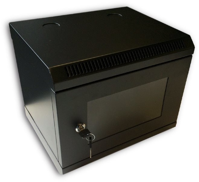 Datacom 10" 6U/280 mm (sklo) černý